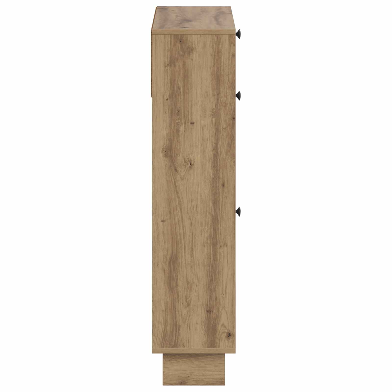Schoenenkast EDE 78 x 24 x 103 cm Bewerkt hout Artisanaal eiken