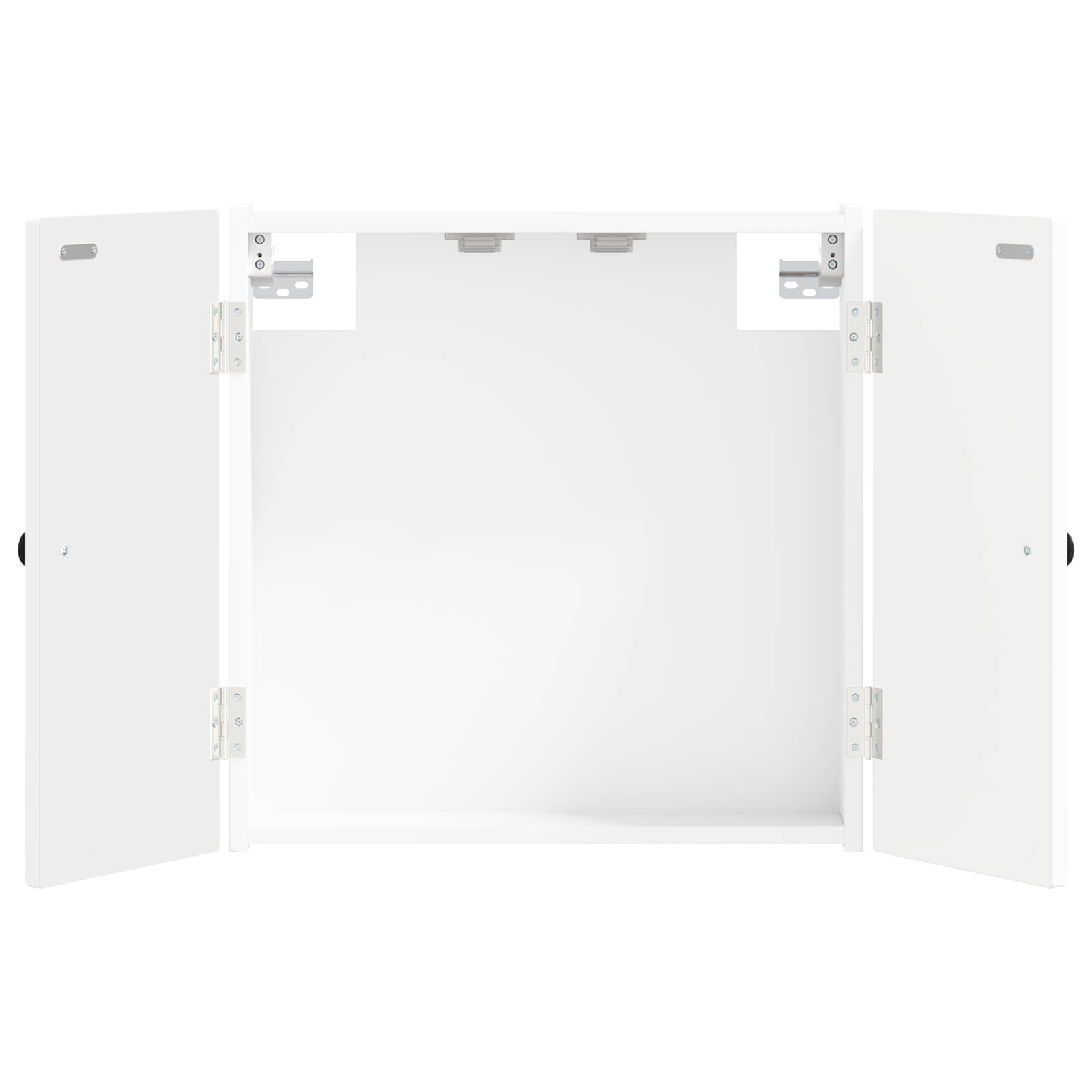 Dartbord Kabinet EDE Wit 52,5 x 10,5 x 53,5 cm Bewerkt hout