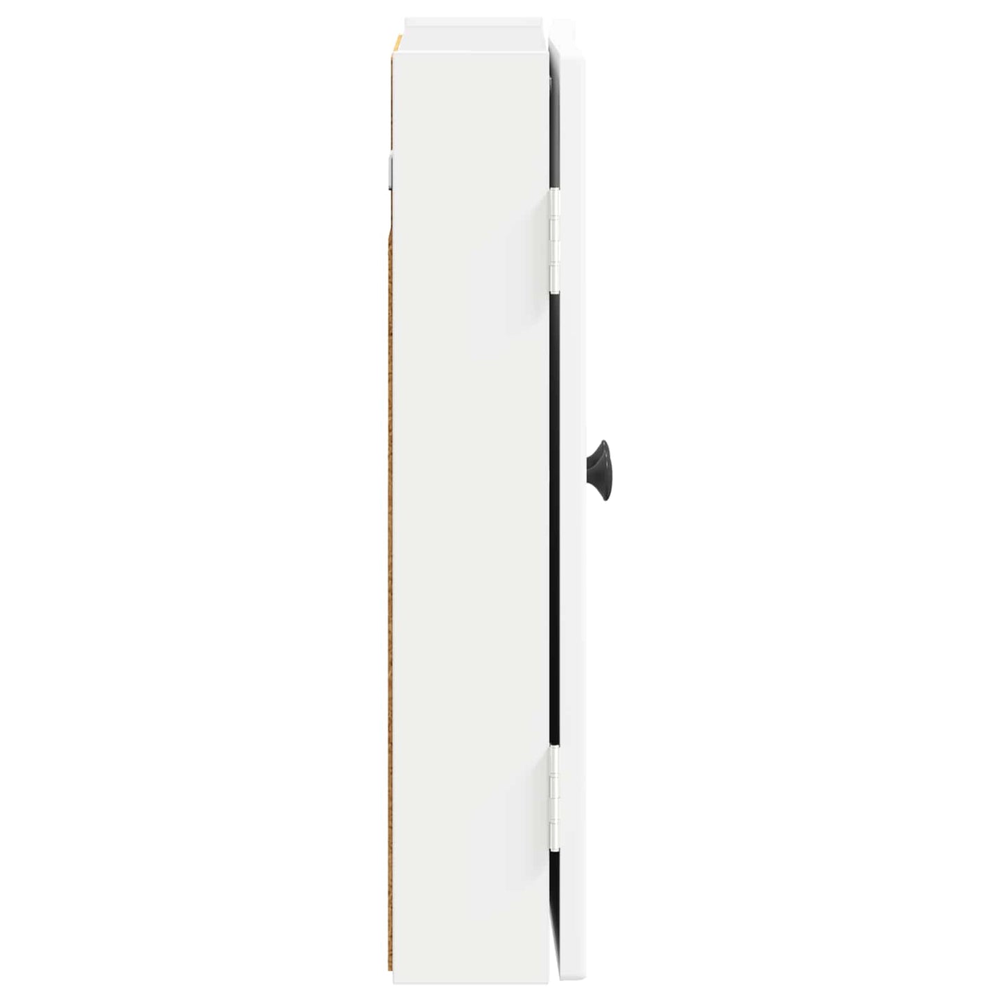 Dartbord Kabinet EDE Wit 52,5 x 10,5 x 53,5 cm Bewerkt hout