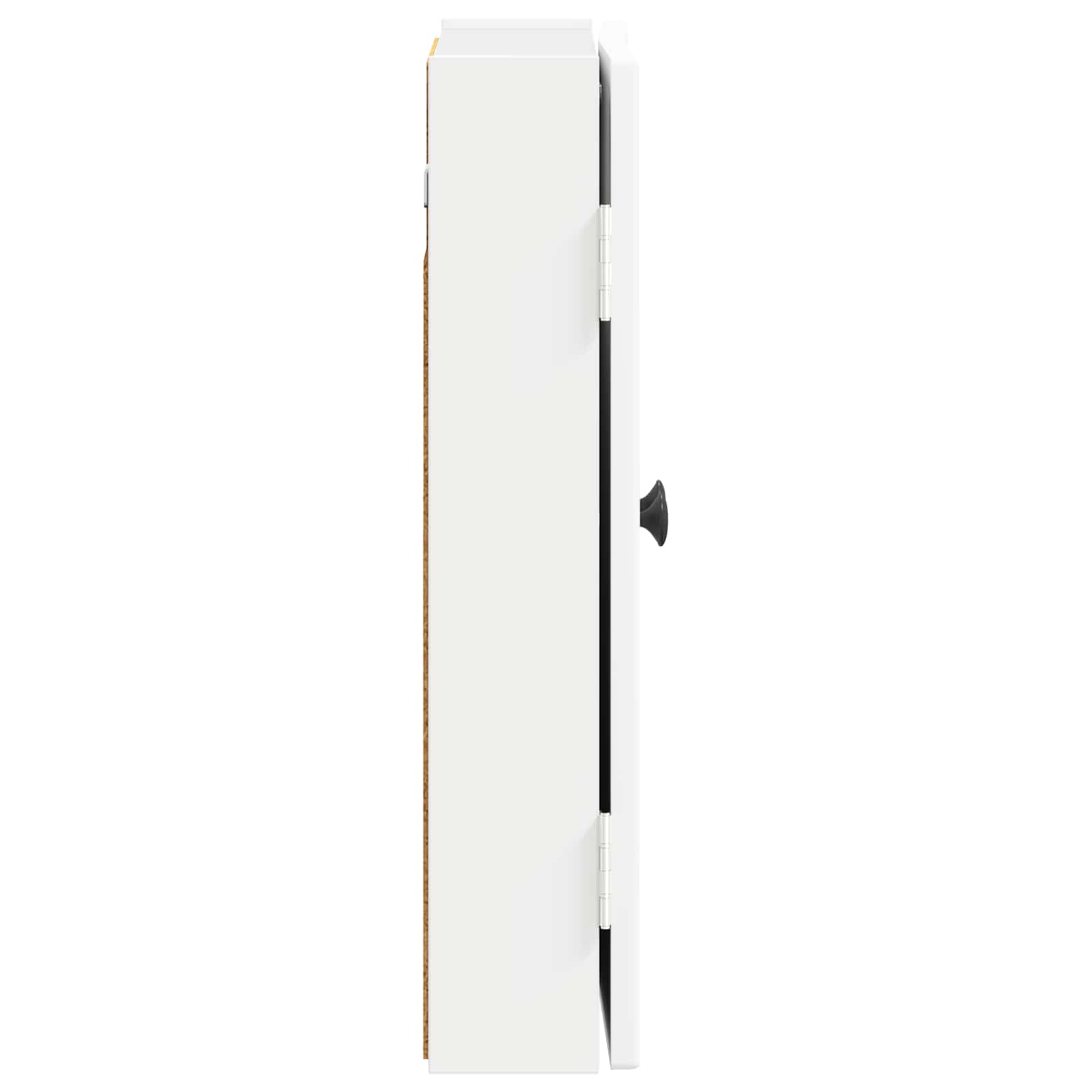 Dartbord Kabinet EDE Wit 52,5 x 10,5 x 53,5 cm Bewerkt hout