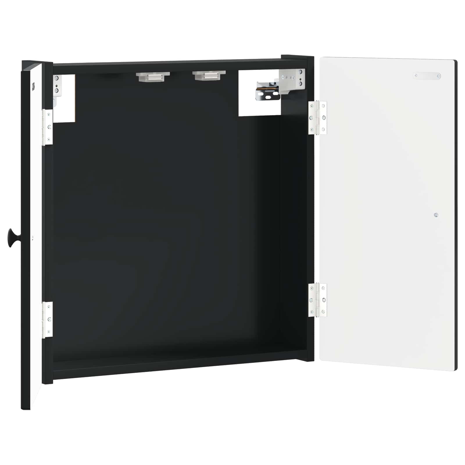 Dartbord Kabinet EDE Zwart 52,5 x 10,5 x 53,5 cm Bewerkt hout