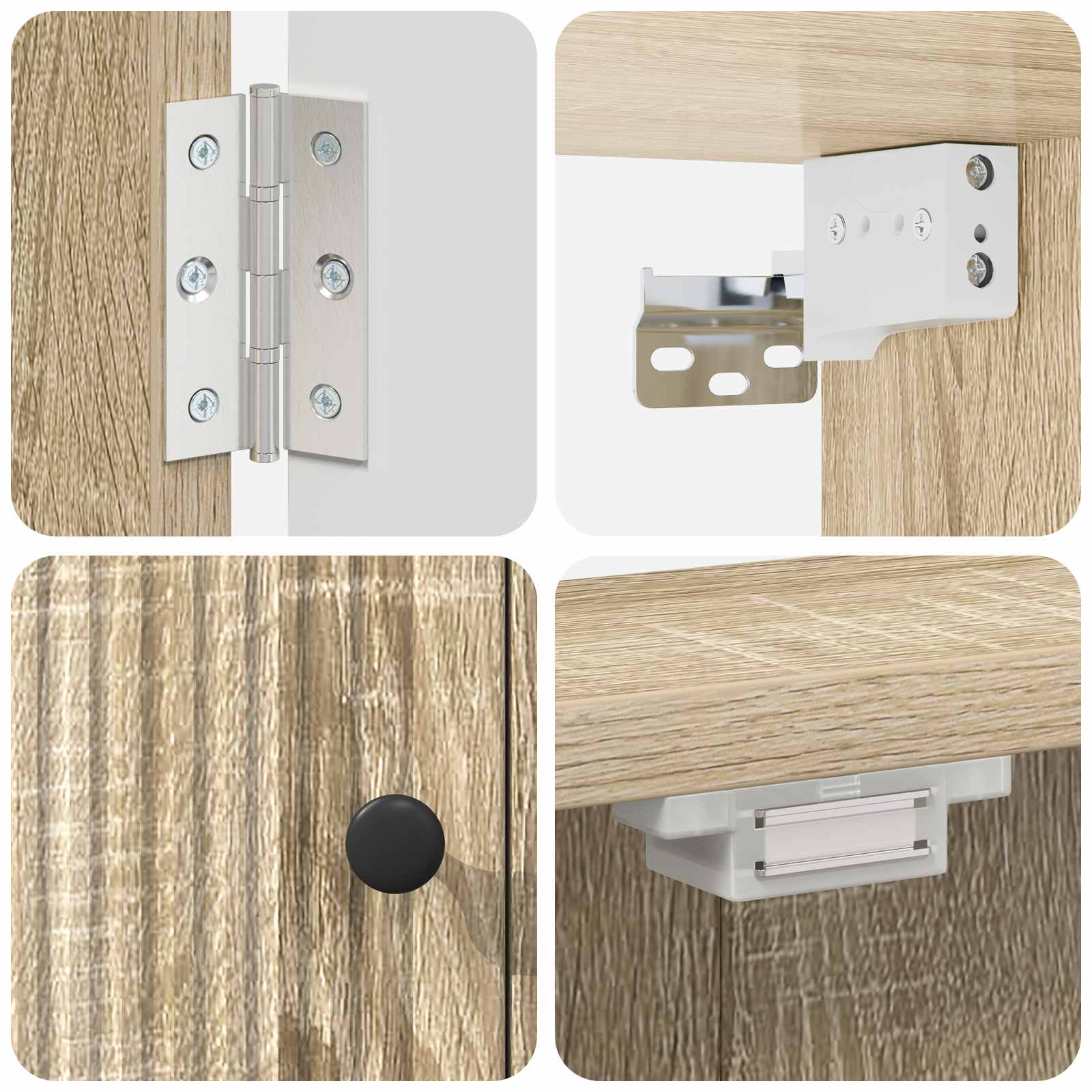 Dartbord Kabinet EDE Sonoma Eiken 52,5 x 10,5 x 53,5 cm