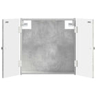 Dartbord Kabinet EDE Betongrijs 52,5 x 10,5 x 53,5 cm