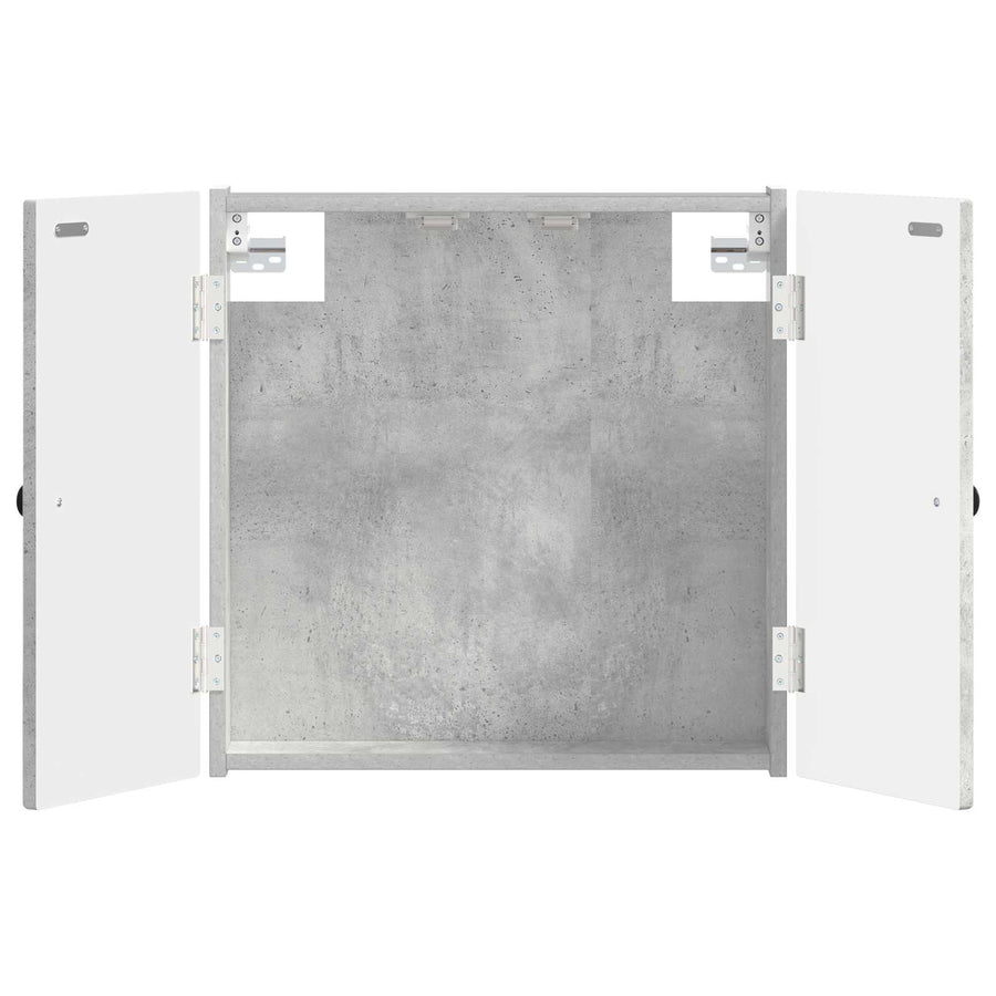 Dartbord Kabinet EDE Betongrijs 52,5 x 10,5 x 53,5 cm