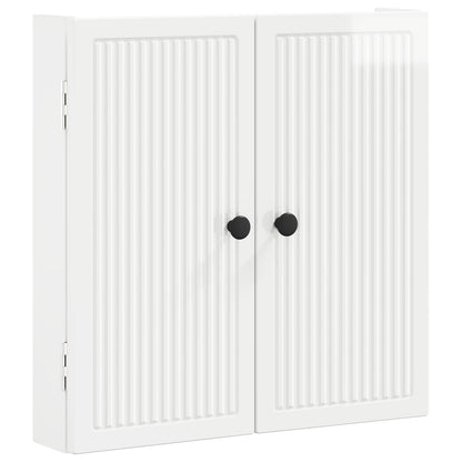 Dartbord Kabinet EDE Hoogglans Wit 52,5 x 10,5 x 53,5 cm