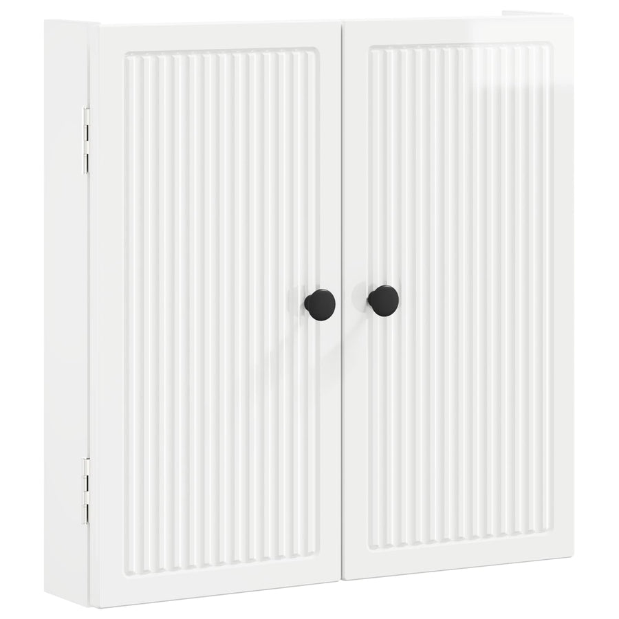 Dartbord Kabinet EDE Hoogglans Wit 52,5 x 10,5 x 53,5 cm