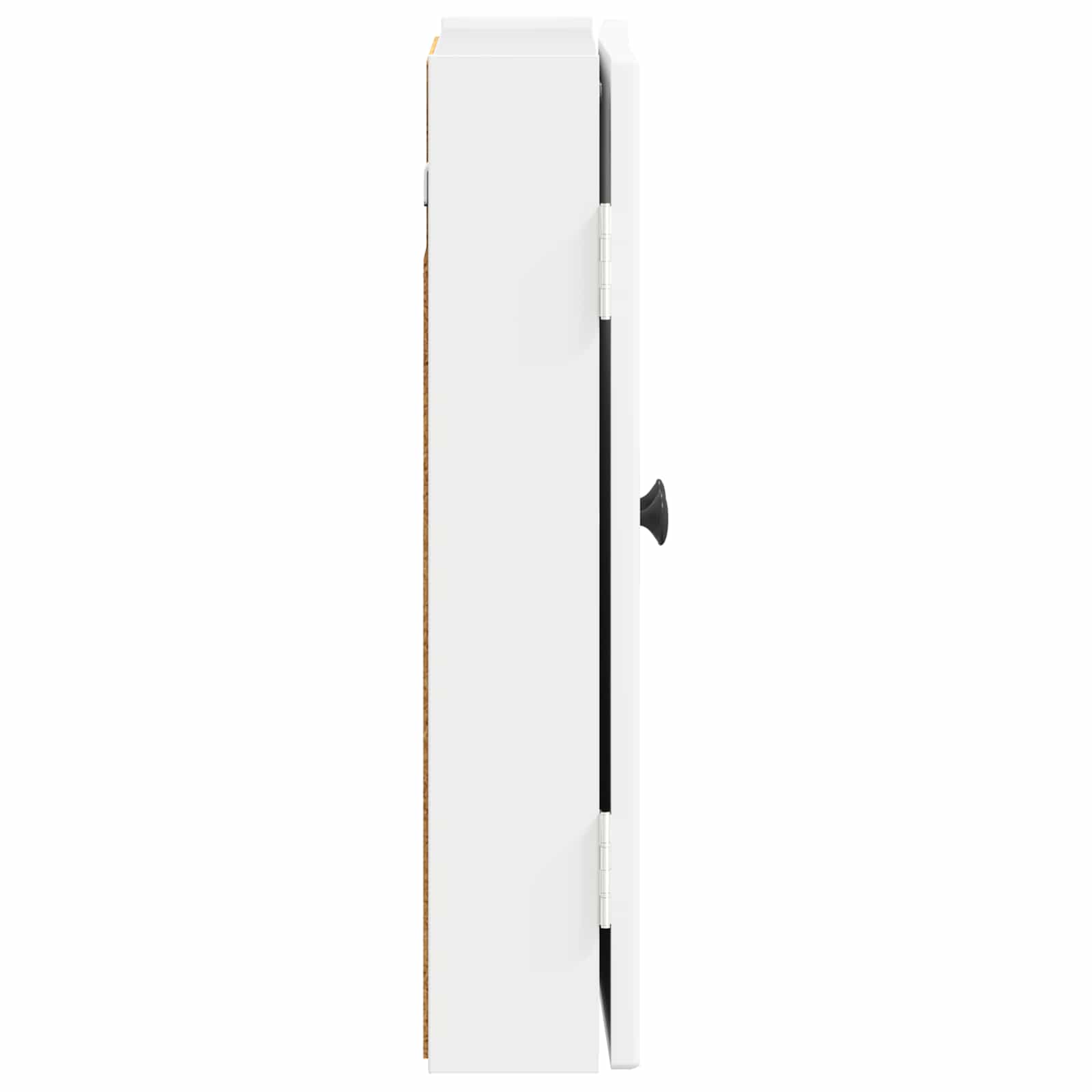 Dartbord Kabinet EDE Hoogglans Wit 52,5 x 10,5 x 53,5 cm