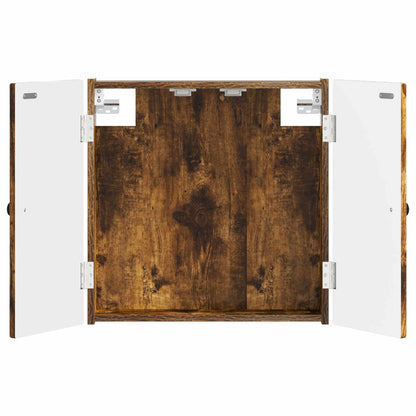 Dartbord Kabinet EDE Gerookt eiken 52,5 x 10,5 x 53,5 cm