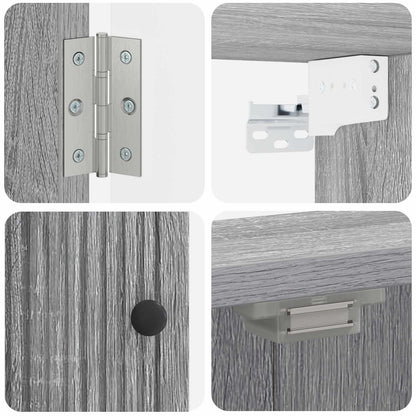 Dartbord Kabinet EDE Grijs Sonoma 52,5 x 10,5 x 53,5 cm