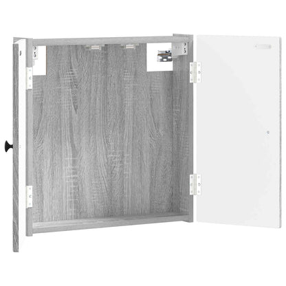 Dartbord Kabinet EDE Grijs Sonoma 52,5 x 10,5 x 53,5 cm