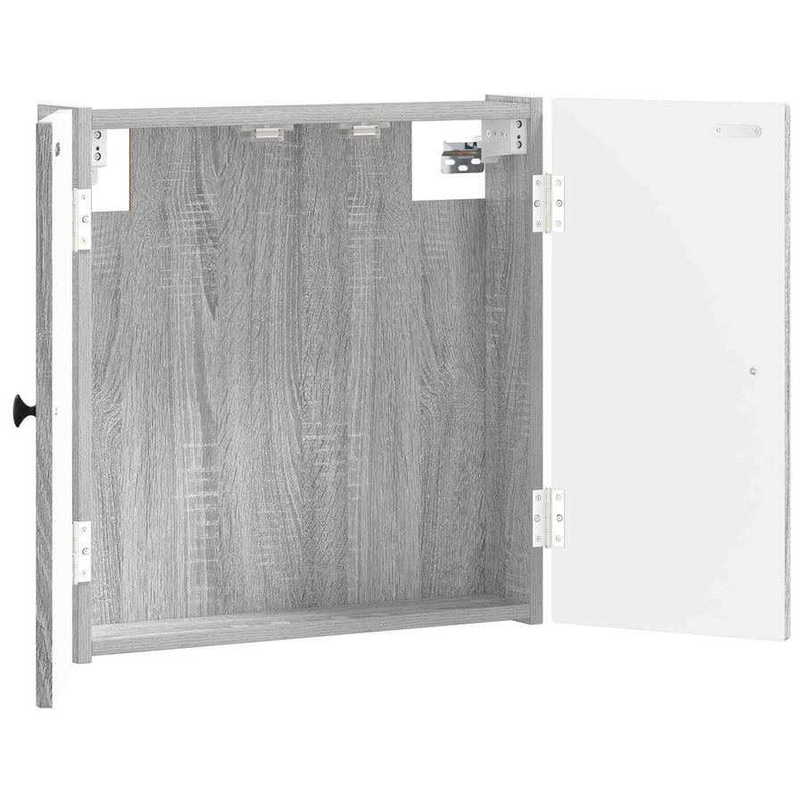 Dartbord Kabinet EDE Grijs Sonoma 52,5 x 10,5 x 53,5 cm