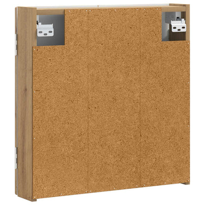 Dartbord Kabinet EDE Artisanaal eiken 52,5 x 10,5 x 53,5 cm