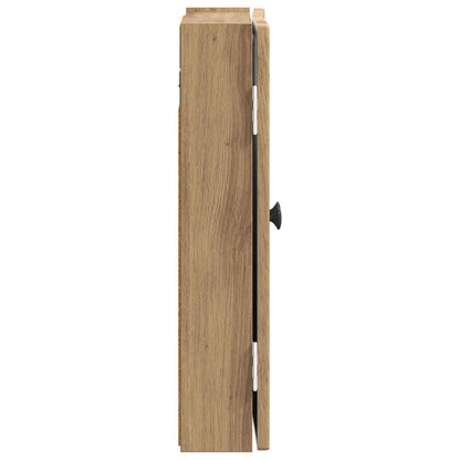 Dartbord Kabinet EDE Artisanaal eiken 52,5 x 10,5 x 53,5 cm