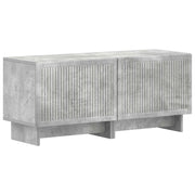 Tv-meubel 49x35x43 cm betongrijs bewerkt hout