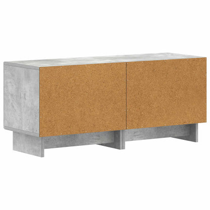 Tv-meubel Betongrijs Bewerkt hout