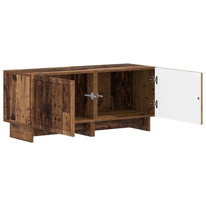 Tv-meubel Oud hout Bewerkt hout