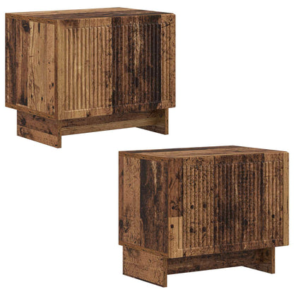 Tv-meubel Oud hout Bewerkt hout