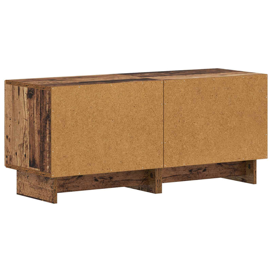 Tv-meubel Oud hout Bewerkt hout