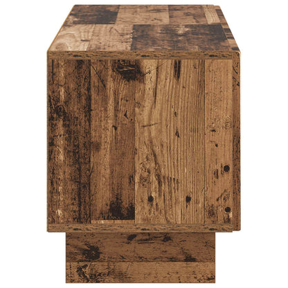 Tv-meubel Oud hout Bewerkt hout