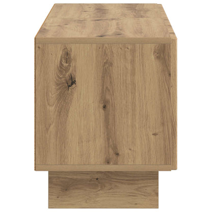 Tv-meubel Artisanaal eiken Bewerkt hout