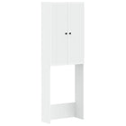 Toiletkast EDE Wit 66 x 25,5 x 190 cm Bewerkt hout