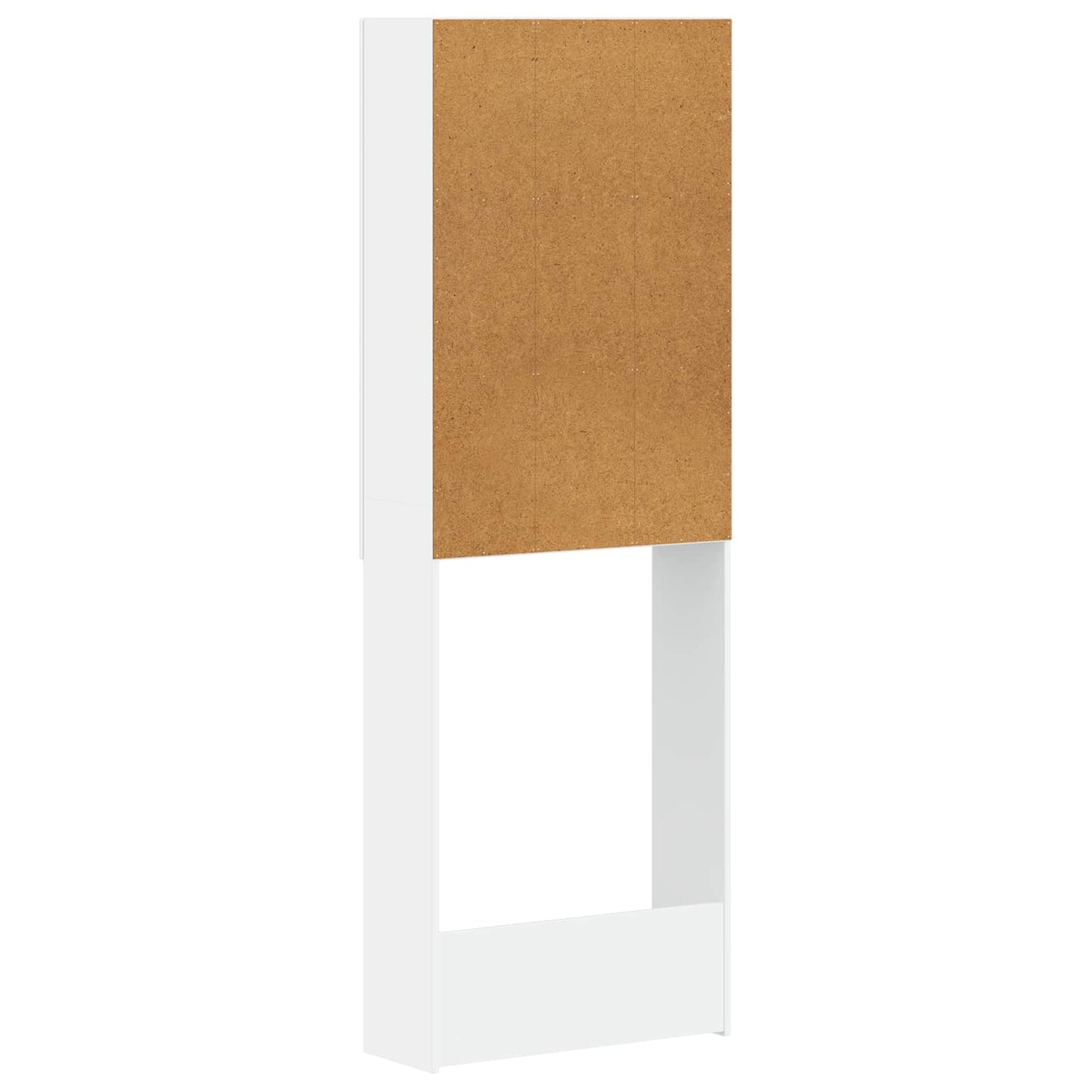 Toiletkast EDE Wit 66 x 25,5 x 190 cm Bewerkt hout