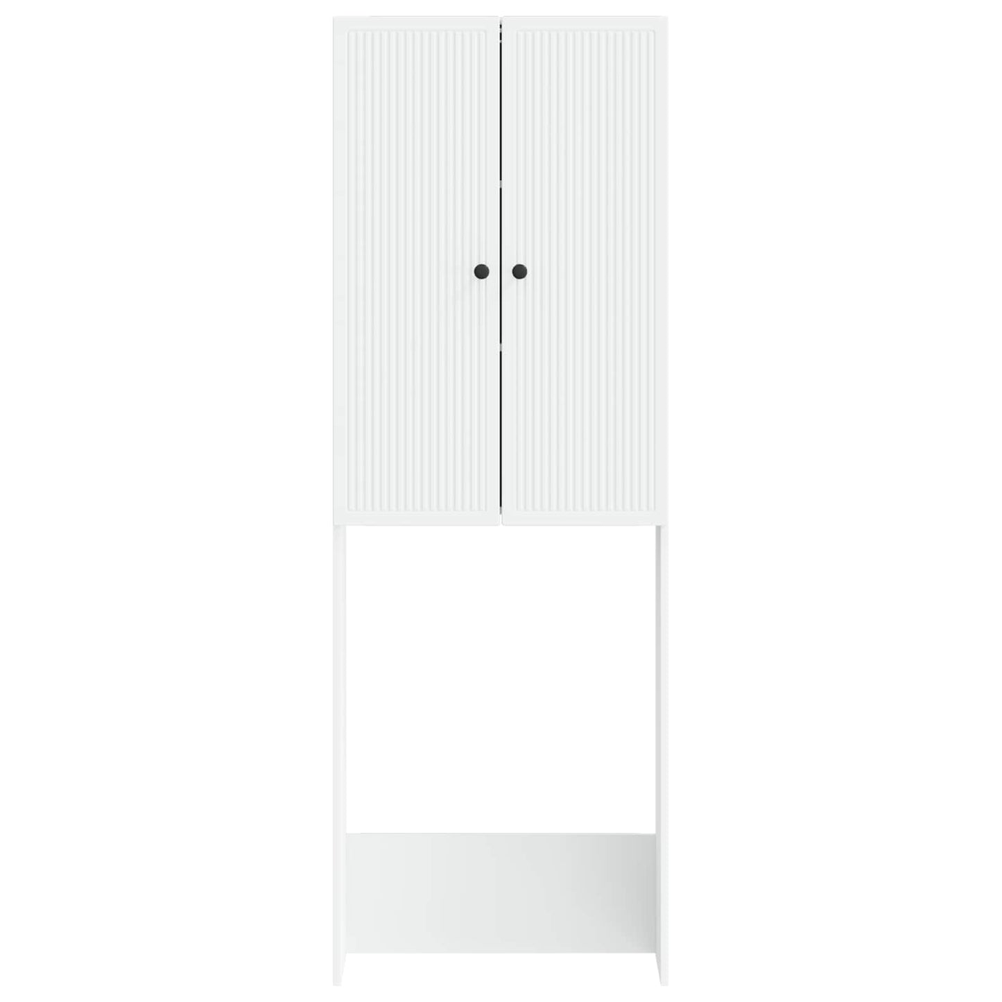 Toiletkast EDE Wit 66 x 25,5 x 190 cm Bewerkt hout