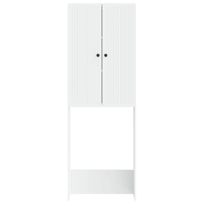 Toiletkast EDE Wit 66 x 25,5 x 190 cm Bewerkt hout
