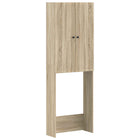 Toiletkast EDE Sonoma Eiken 66 x 25,5 x 190 cm Bewerkt hout