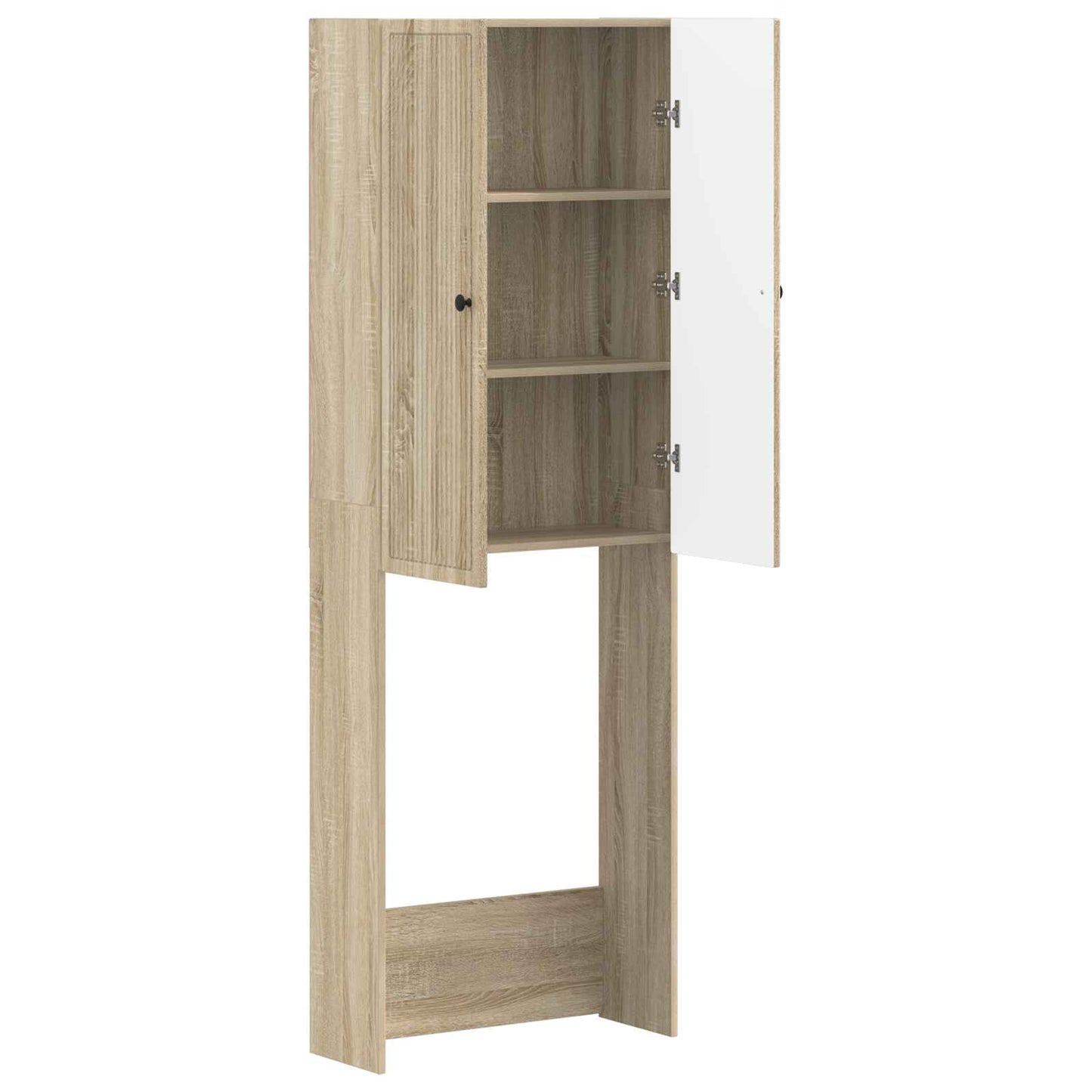 Toiletkast EDE Sonoma Eiken 66 x 25,5 x 190 cm Bewerkt hout