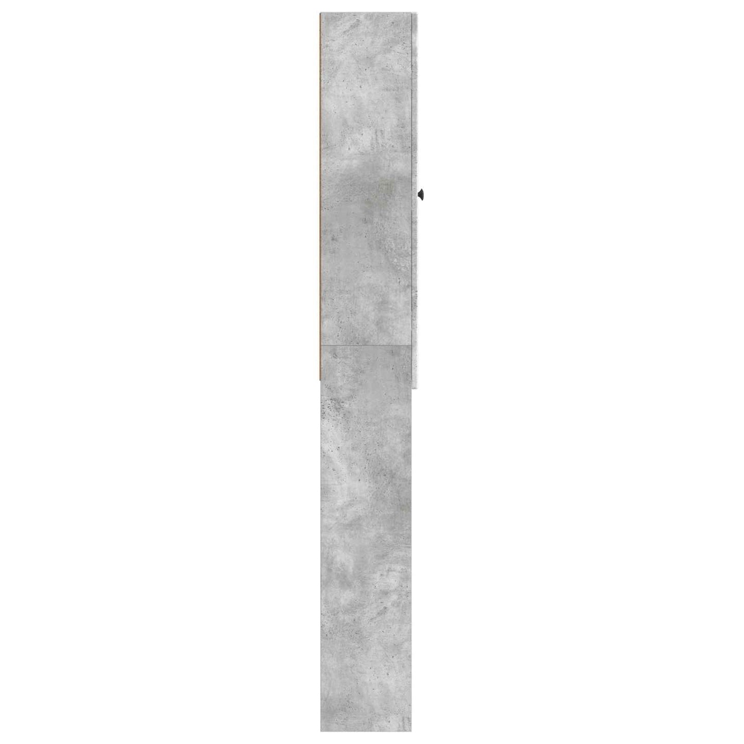 Toiletkast EDE Betongrijs 66 x 25,5 x 190 cm Bewerkt hout