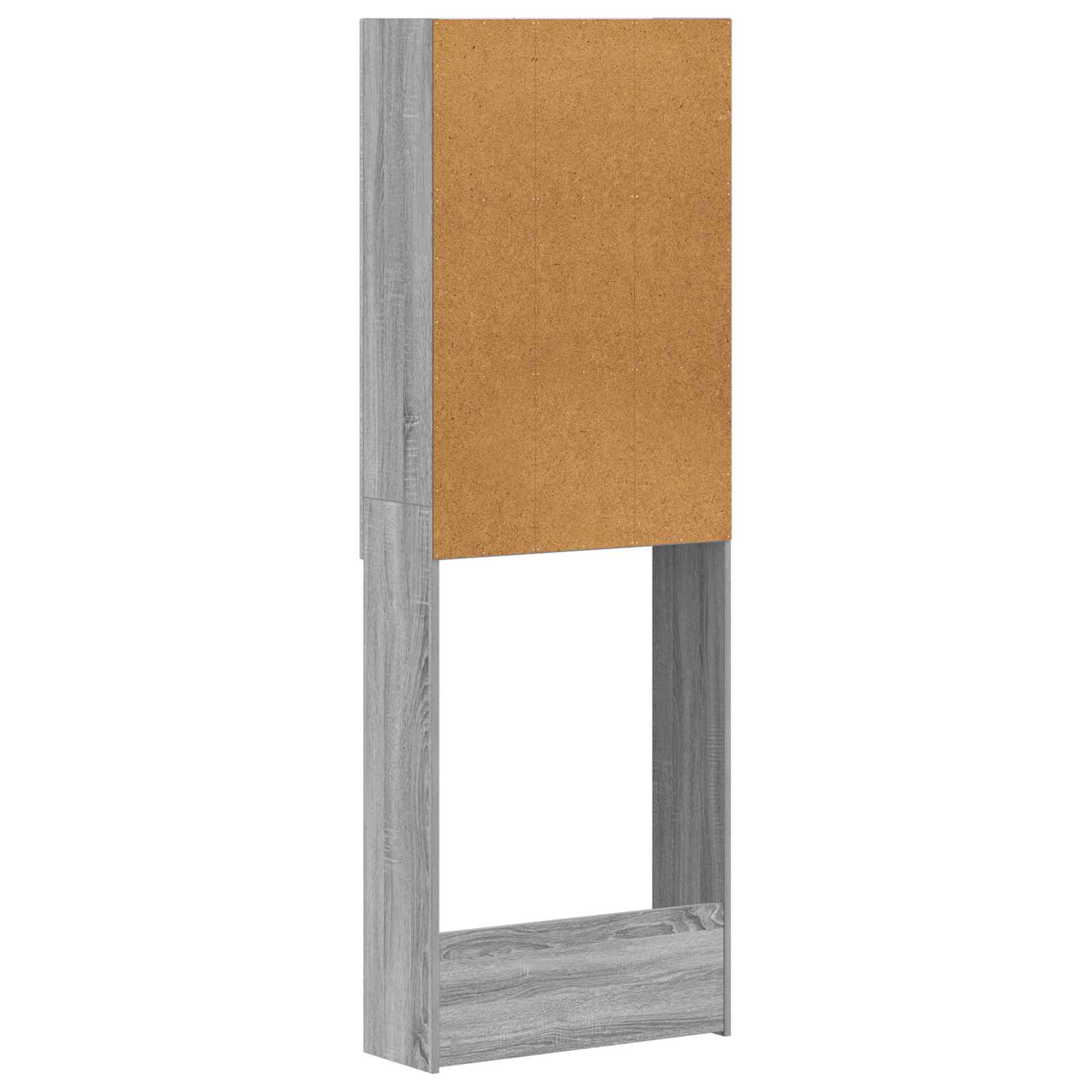 Toiletkast EDE Grijs Sonoma 66 x 25,5 x 190 cm Bewerkt hout
