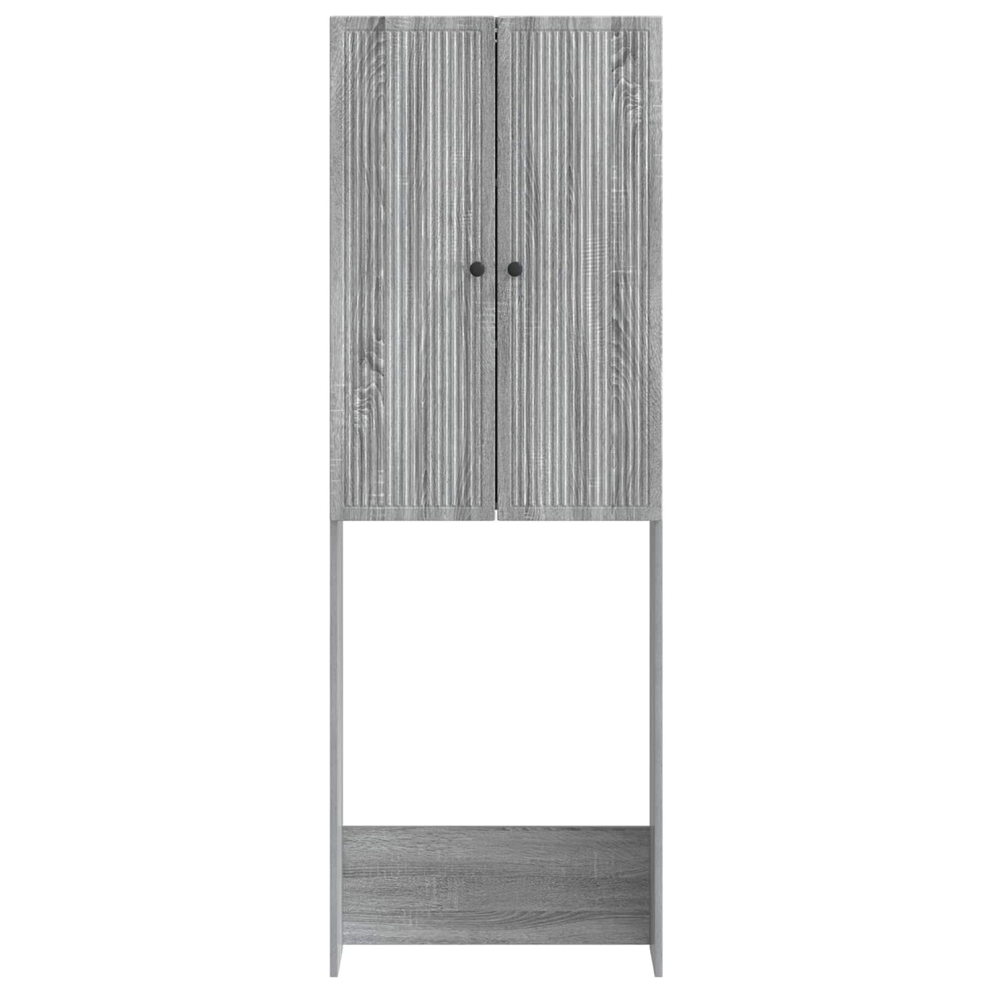 Toiletkast EDE Grijs Sonoma 66 x 25,5 x 190 cm Bewerkt hout