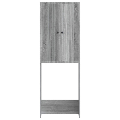 Toiletkast EDE Grijs Sonoma 66 x 25,5 x 190 cm Bewerkt hout