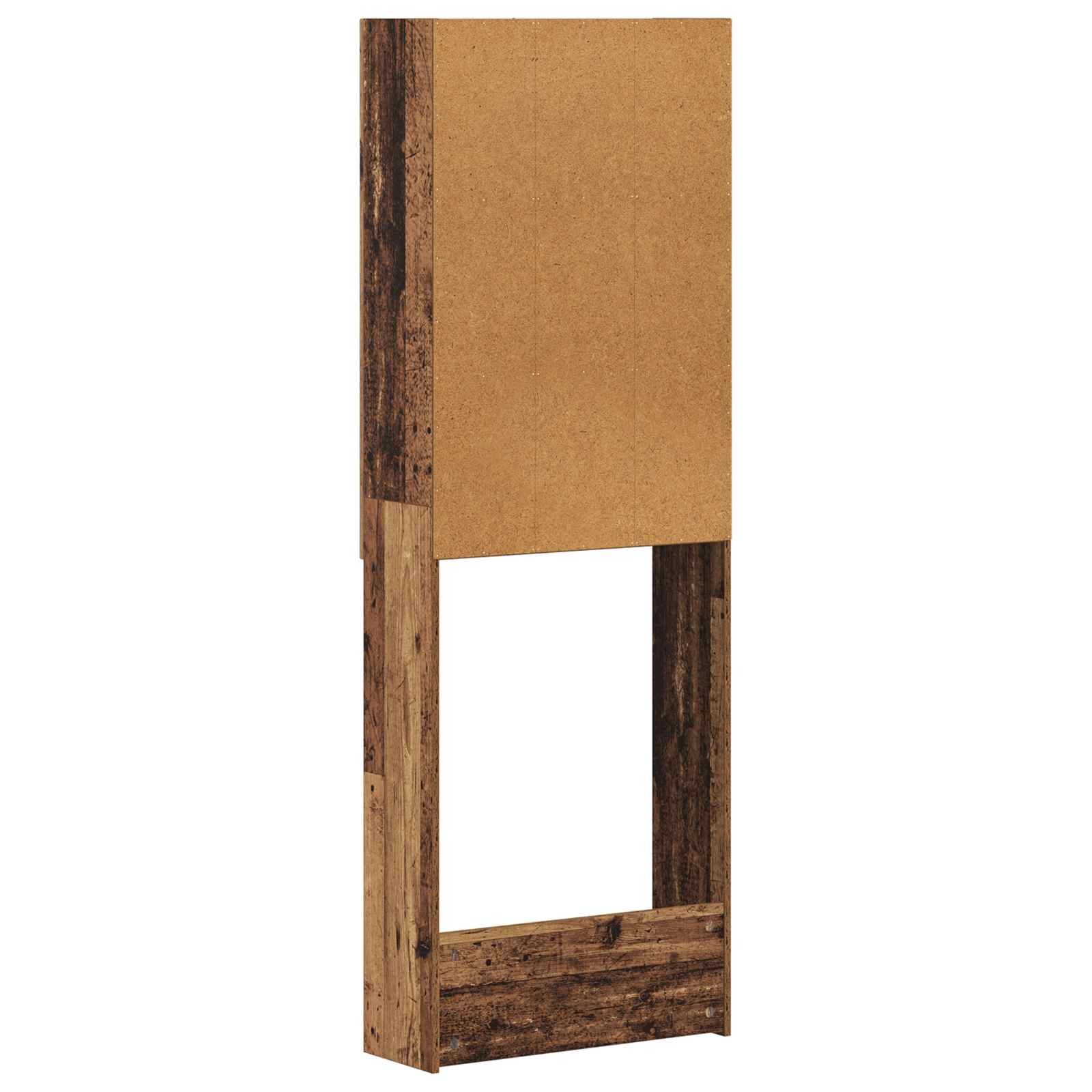 Toiletkast EDE Oud hout 66 x 25,5 x 190 cm Bewerkt hout