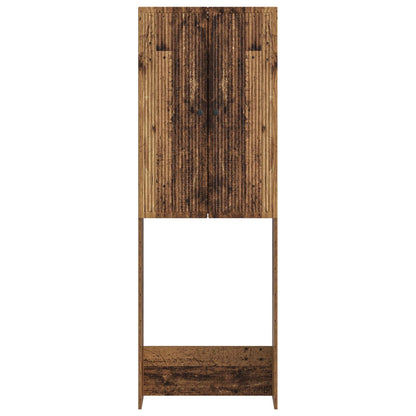 Toiletkast EDE Oud hout 66 x 25,5 x 190 cm Bewerkt hout