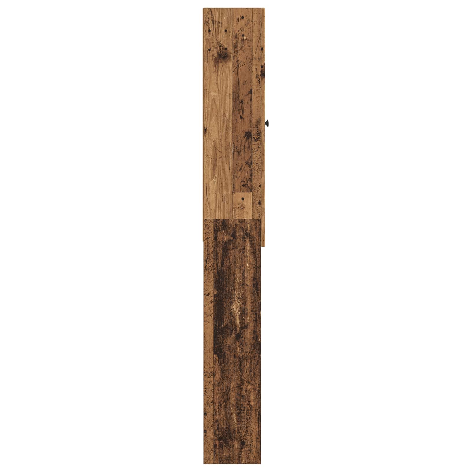 Toiletkast EDE Oud hout 66 x 25,5 x 190 cm Bewerkt hout