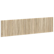 Hoofdbord wandmontage 200 cm bewerkt hout Sonoma eiken
