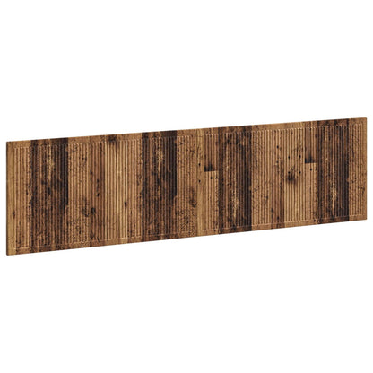 Wandgemonteerd Hoofdeinde EDE Oud hout Bewerkt hout