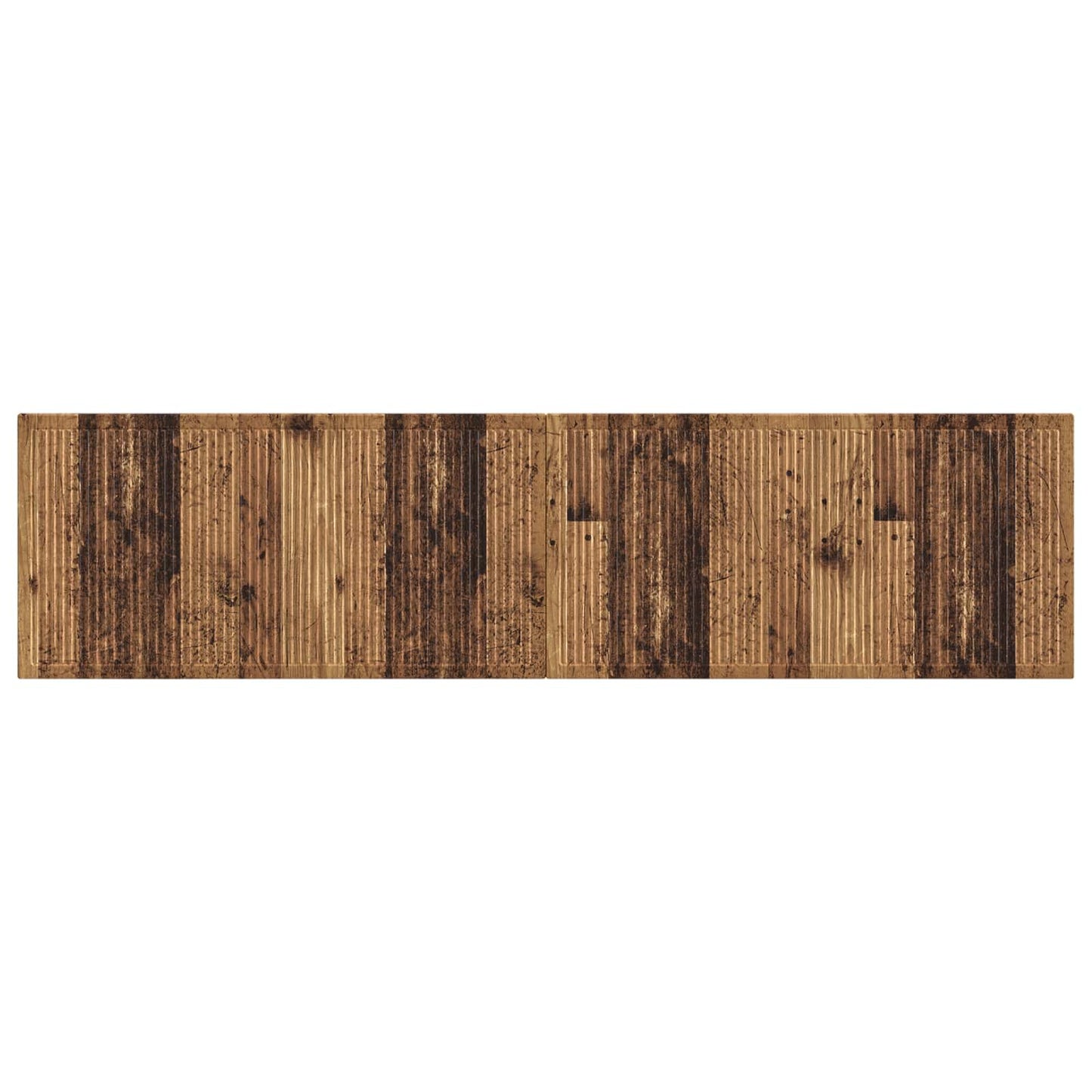 Wandgemonteerd Hoofdeinde EDE Oud hout Bewerkt hout