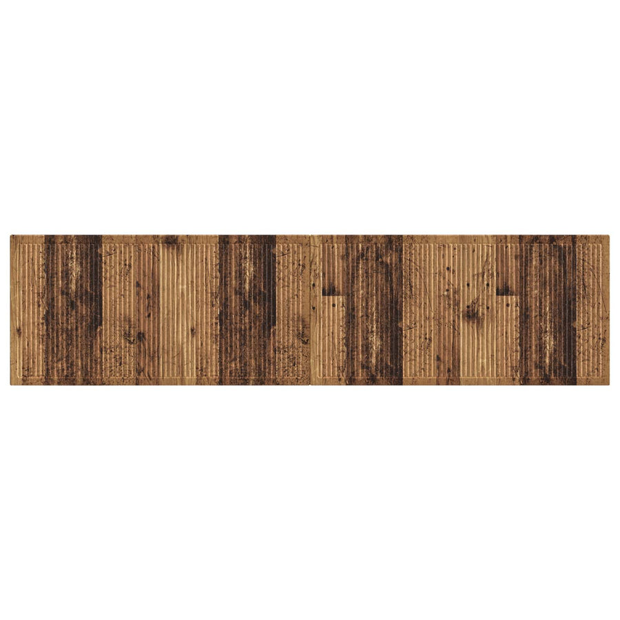 Wandgemonteerd Hoofdeinde EDE Oud hout Bewerkt hout