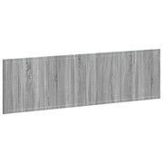 Hoofdbord wandmontage grijs Sonoma 180x50 cm