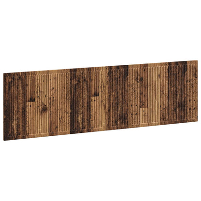 Wandgemonteerd Hoofdeinde EDE Oud hout Bewerkt hout