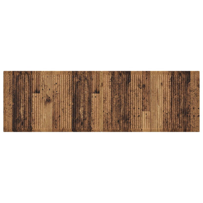 Wandgemonteerd Hoofdeinde EDE Oud hout Bewerkt hout