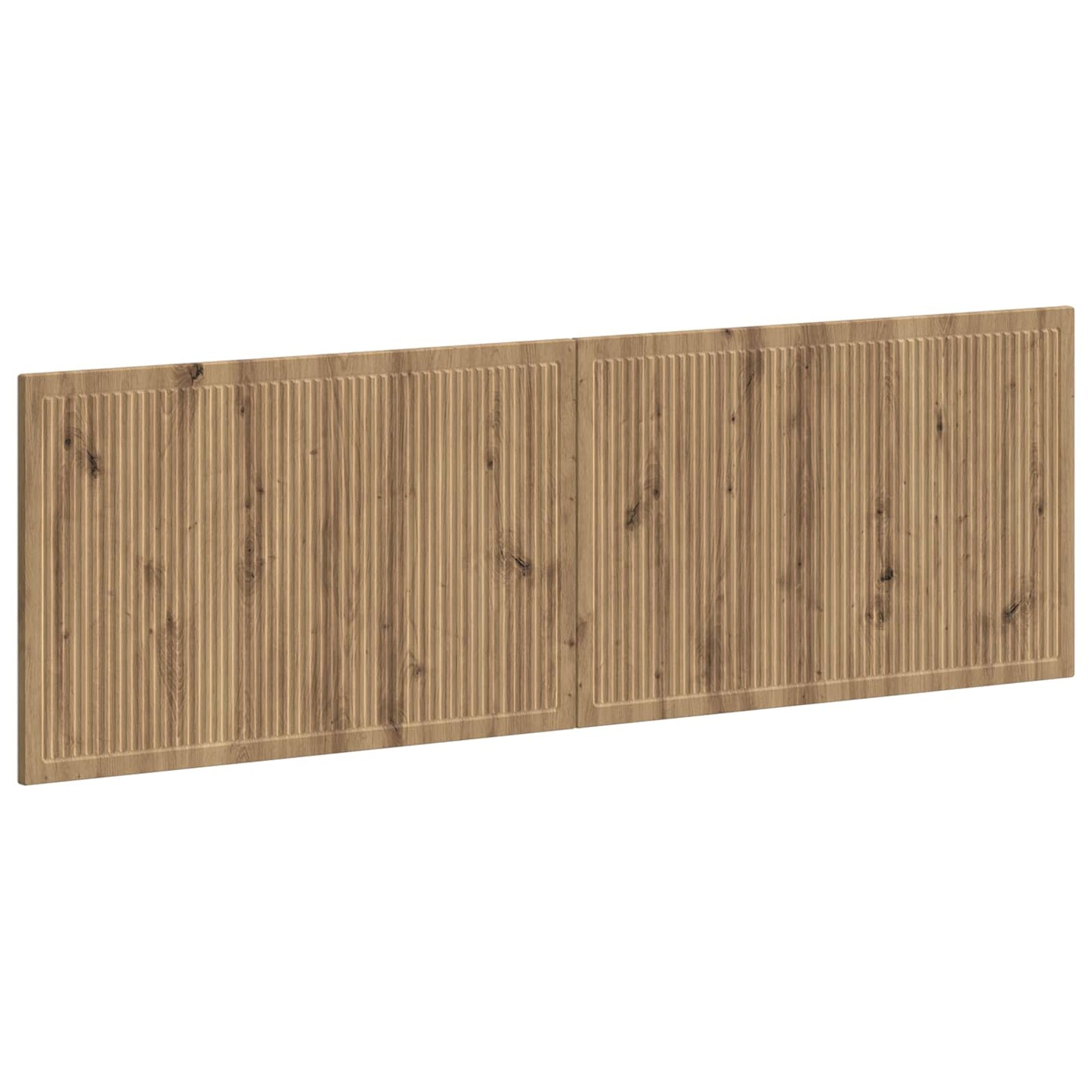 Wandgemonteerd Hoofdeinde EDE Artisanaal eiken Bewerkt hout