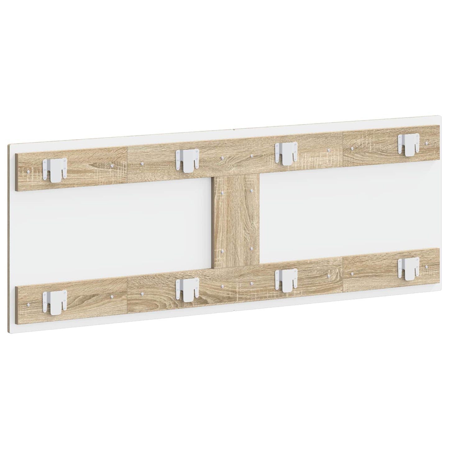 Wandgemonteerd Hoofdeinde EDE Sonoma Eiken Bewerkt hout