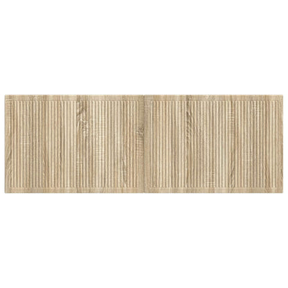 Wandgemonteerd Hoofdeinde EDE Sonoma Eiken Bewerkt hout