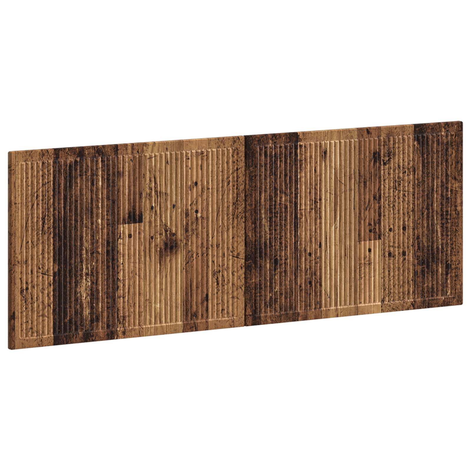 Wandgemonteerd Hoofdeinde EDE Oud hout Bewerkt hout