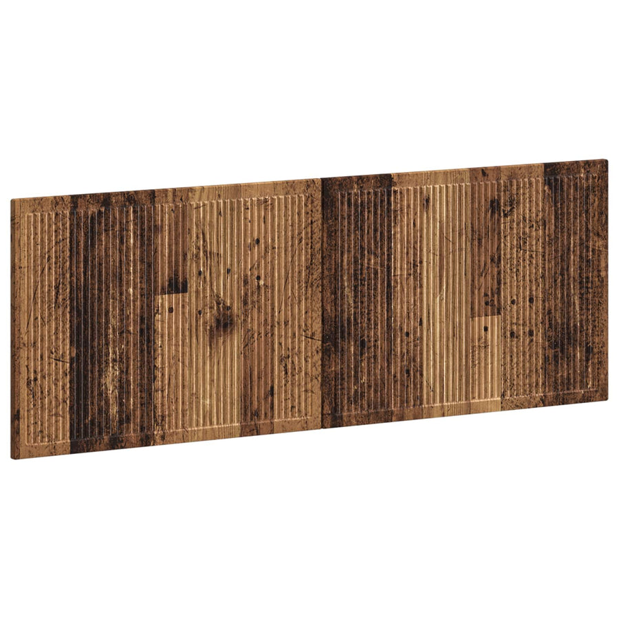 Wandgemonteerd Hoofdeinde EDE Oud hout Bewerkt hout