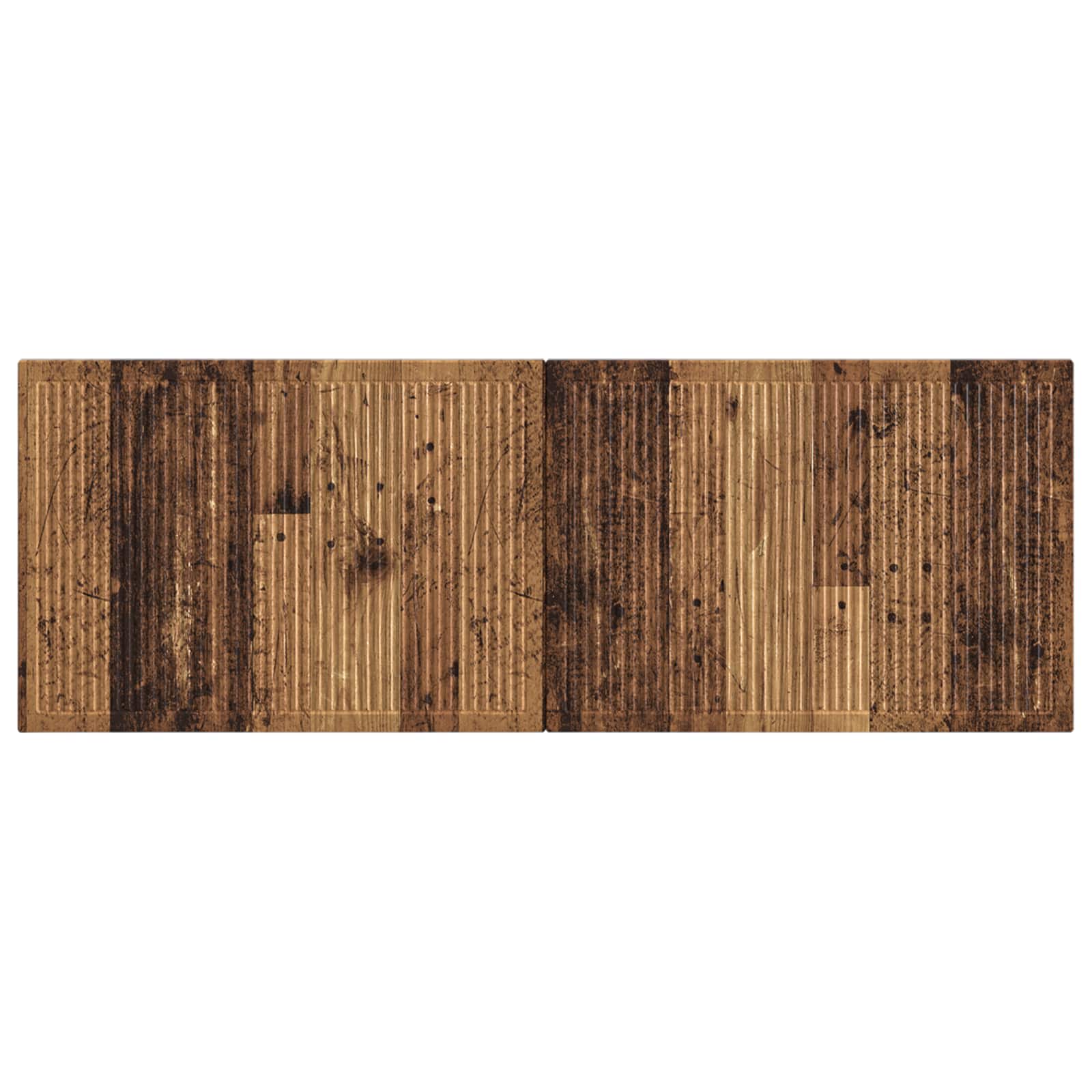 Wandgemonteerd Hoofdeinde EDE Oud hout Bewerkt hout